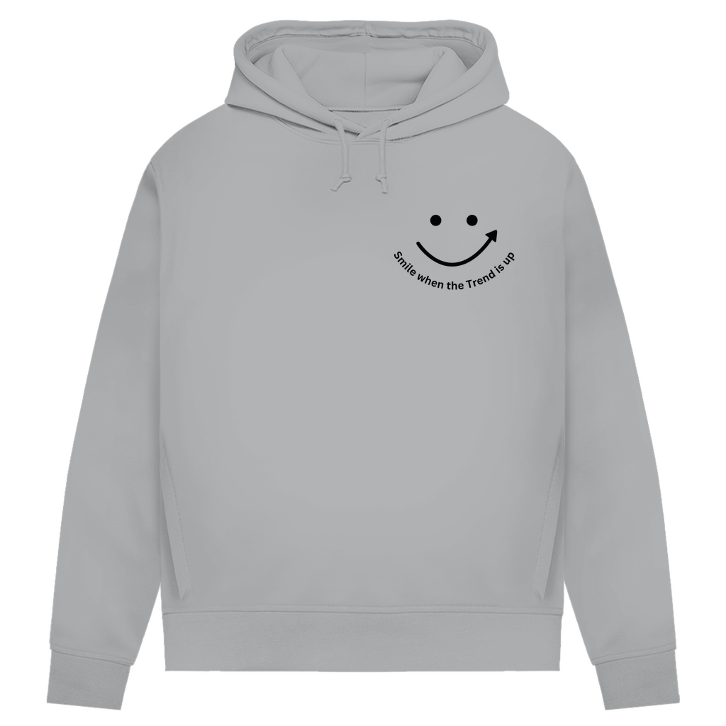Damen Premium Bio Hoodie Smile when the Trend is up