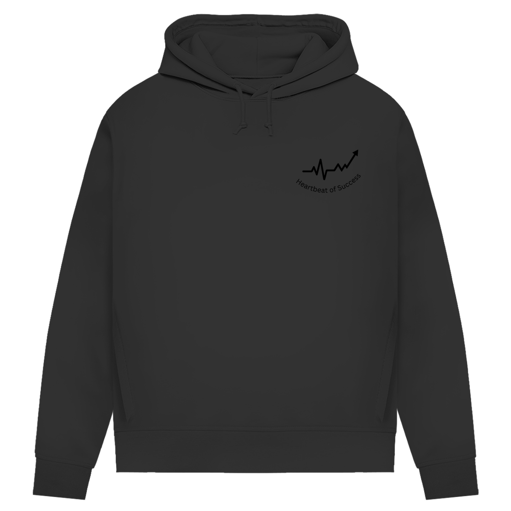 Damen Premium Bio Hoodie Heartbeat of Success