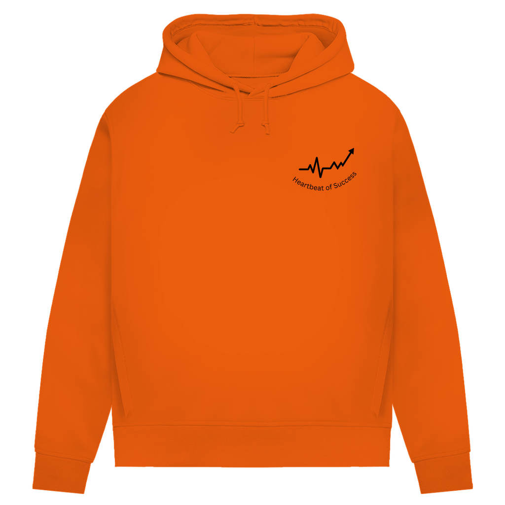 Damen Premium Bio Hoodie Heartbeat of Success