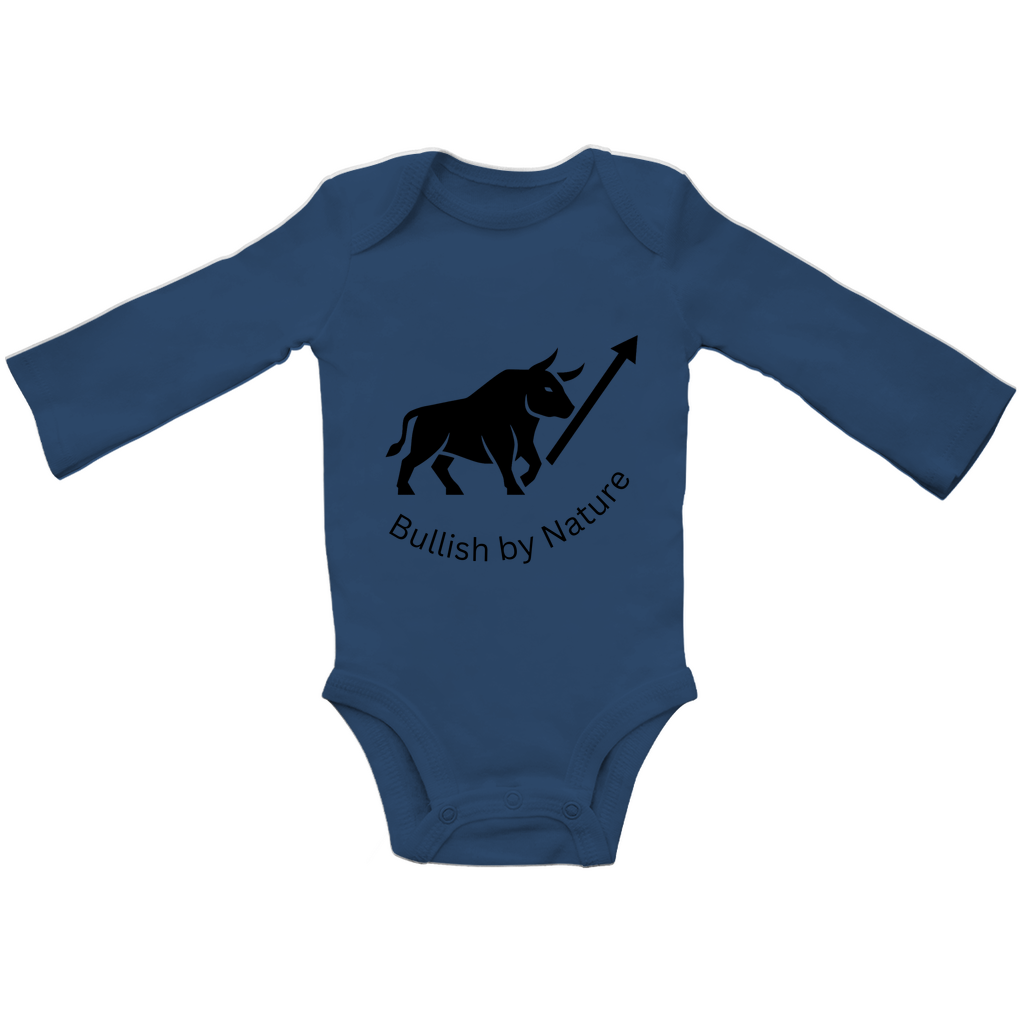 Baby Bio Bodysuite Langarm Bullish by Nature
