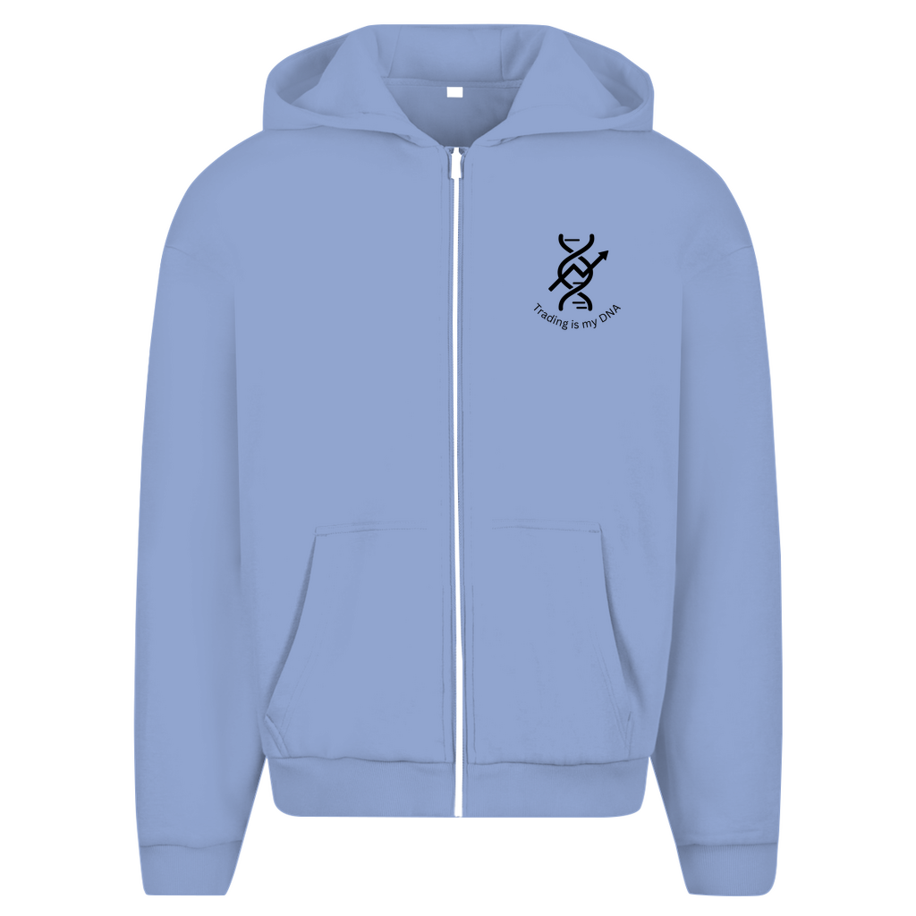 Herren Oversize Zipper Hoodie Trading is my DNA