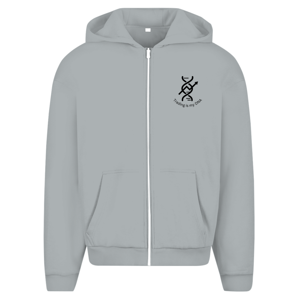 Herren Oversize Zipper Hoodie Trading is my DNA