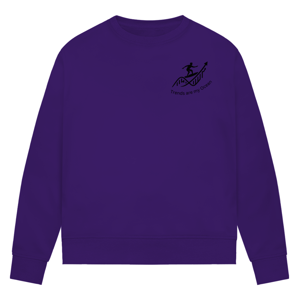 Damen Premium Bio Sweatshirt Trends are my Ocean