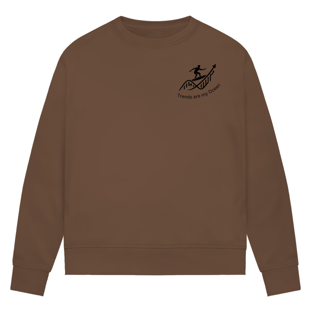 Damen Premium Bio Sweatshirt Trends are my Ocean