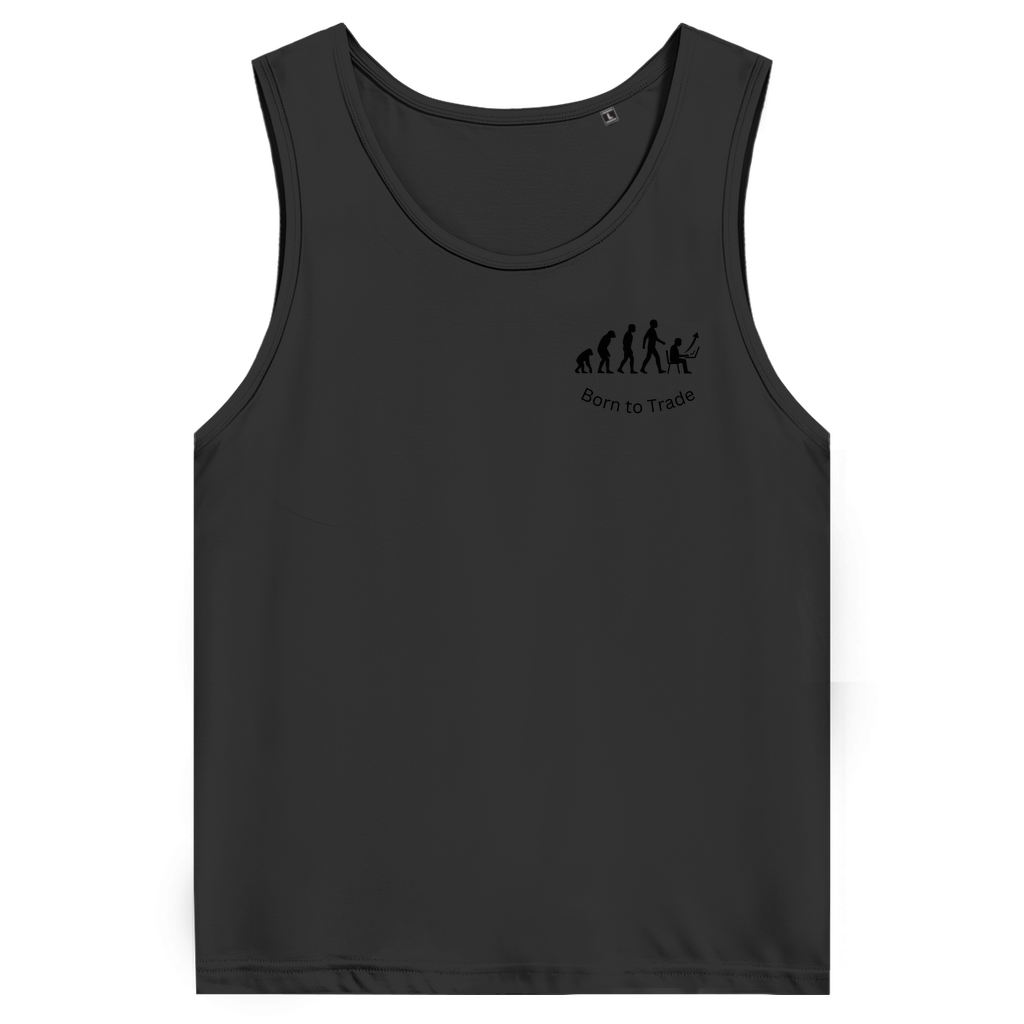 Herren Premium Tank Top Born to Trade