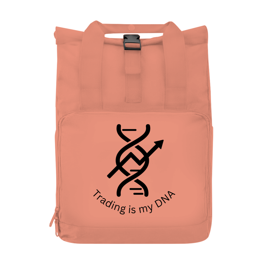 Rucksack mit Seitentasche Trading is my DNA