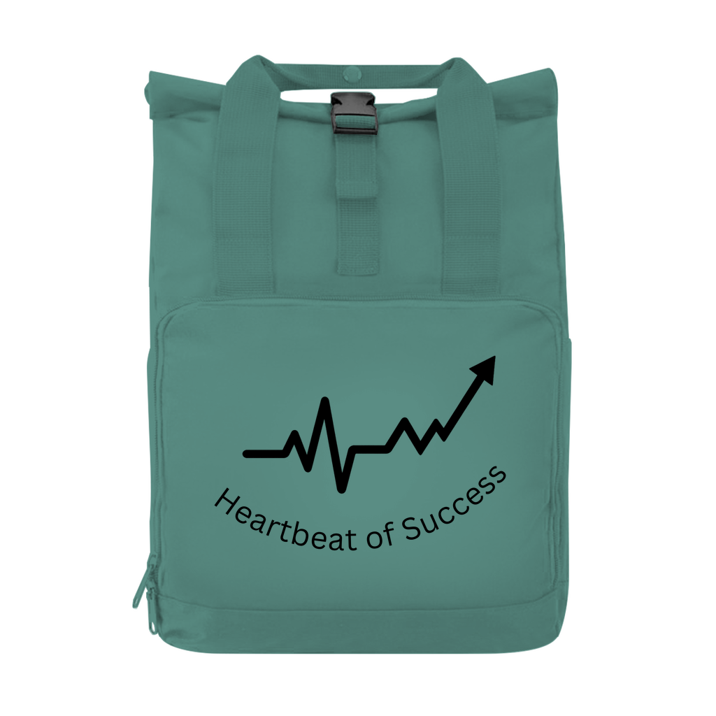 Rucksack mit Seitentasche Heartbeat of Success