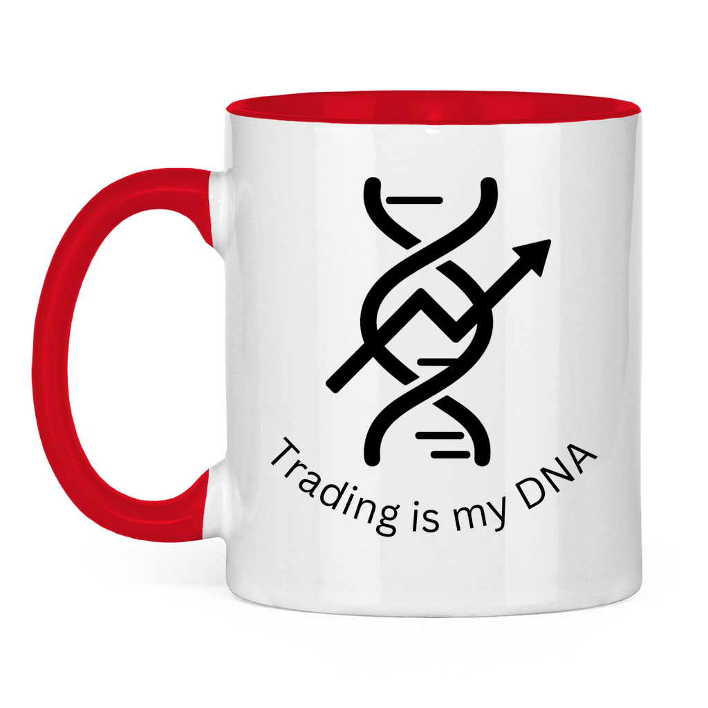 Tasse zweifarbig Trading is my DNA