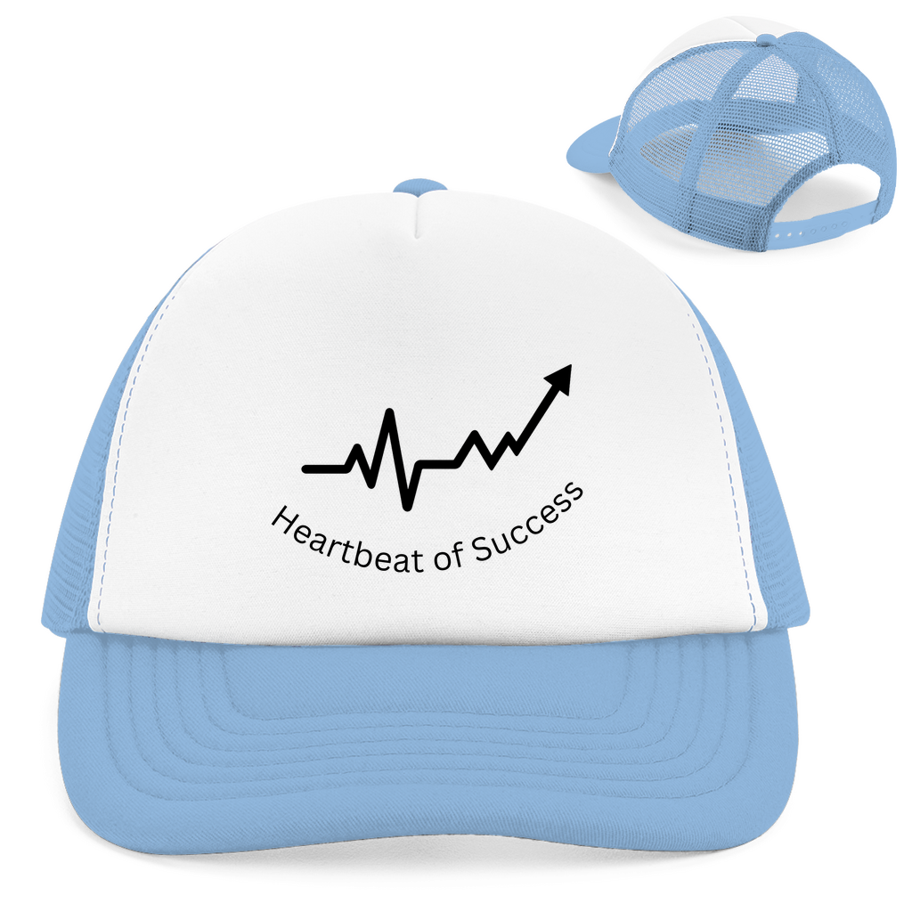 Retro Trucker Cap Heartbeat of Success
