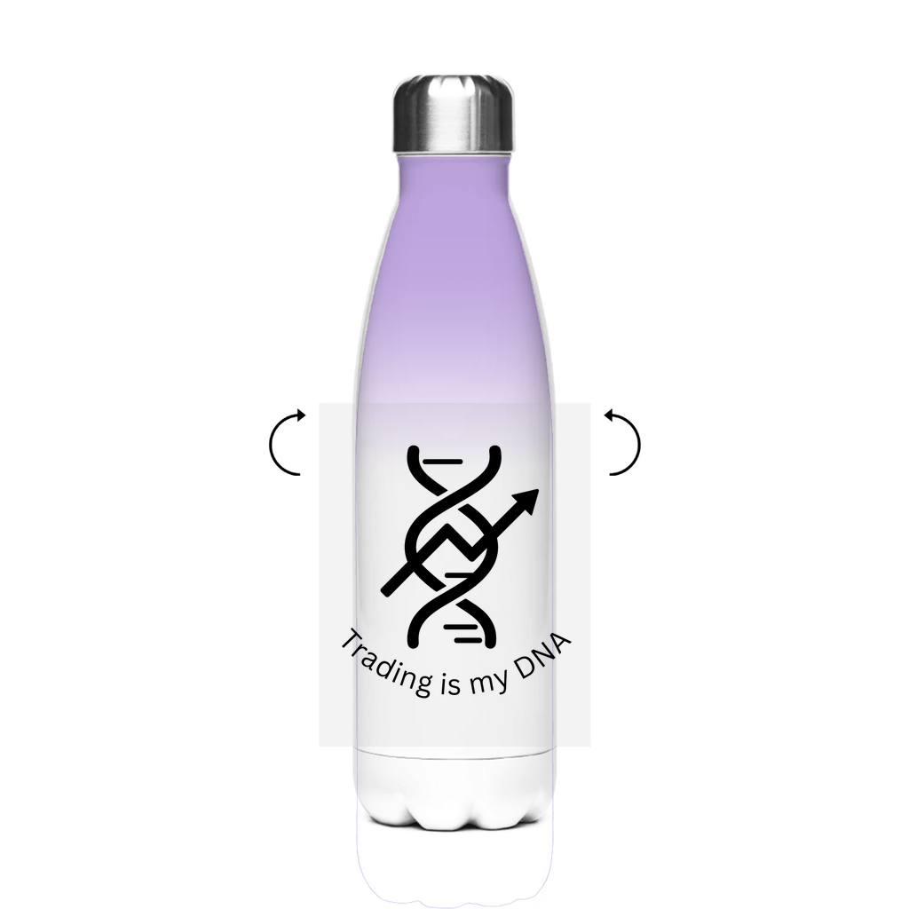 Edelstahl-Thermoflasche Trading is my DNA