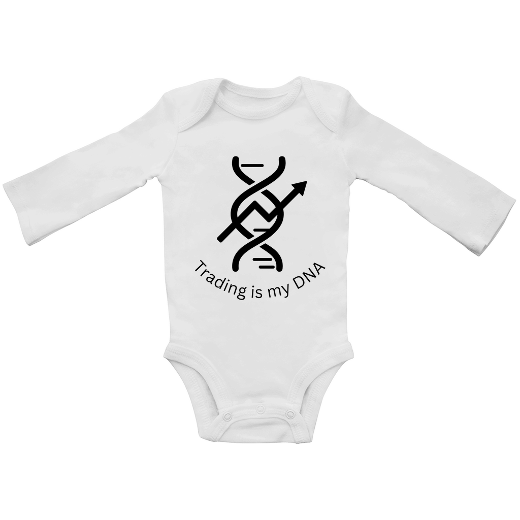 Baby Bio Bodysuite Langarm Trading is my DNA