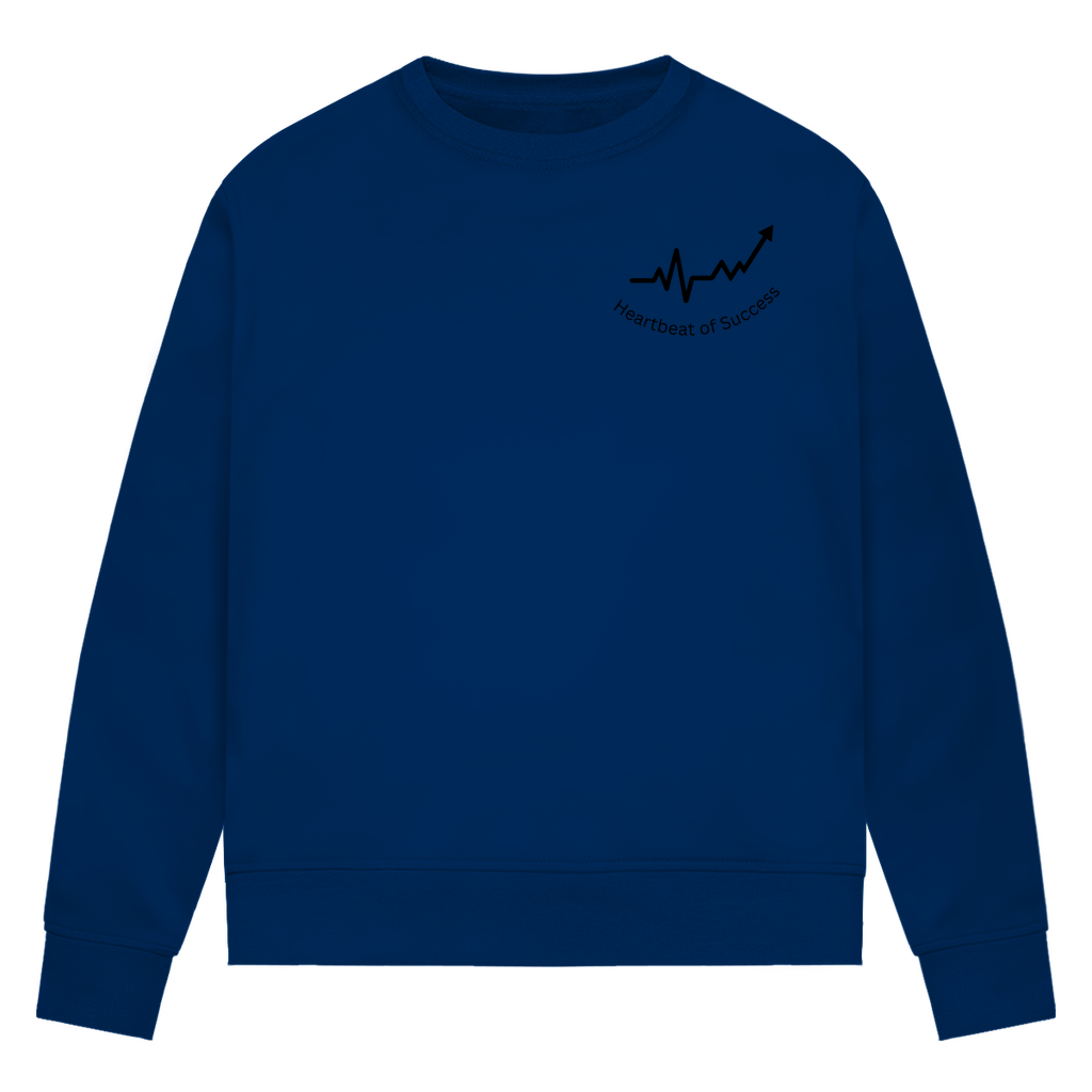 Damen Premium Bio Sweatshirt Heartbeat of Success