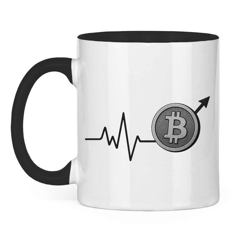 Tasse zweifarbig EKG