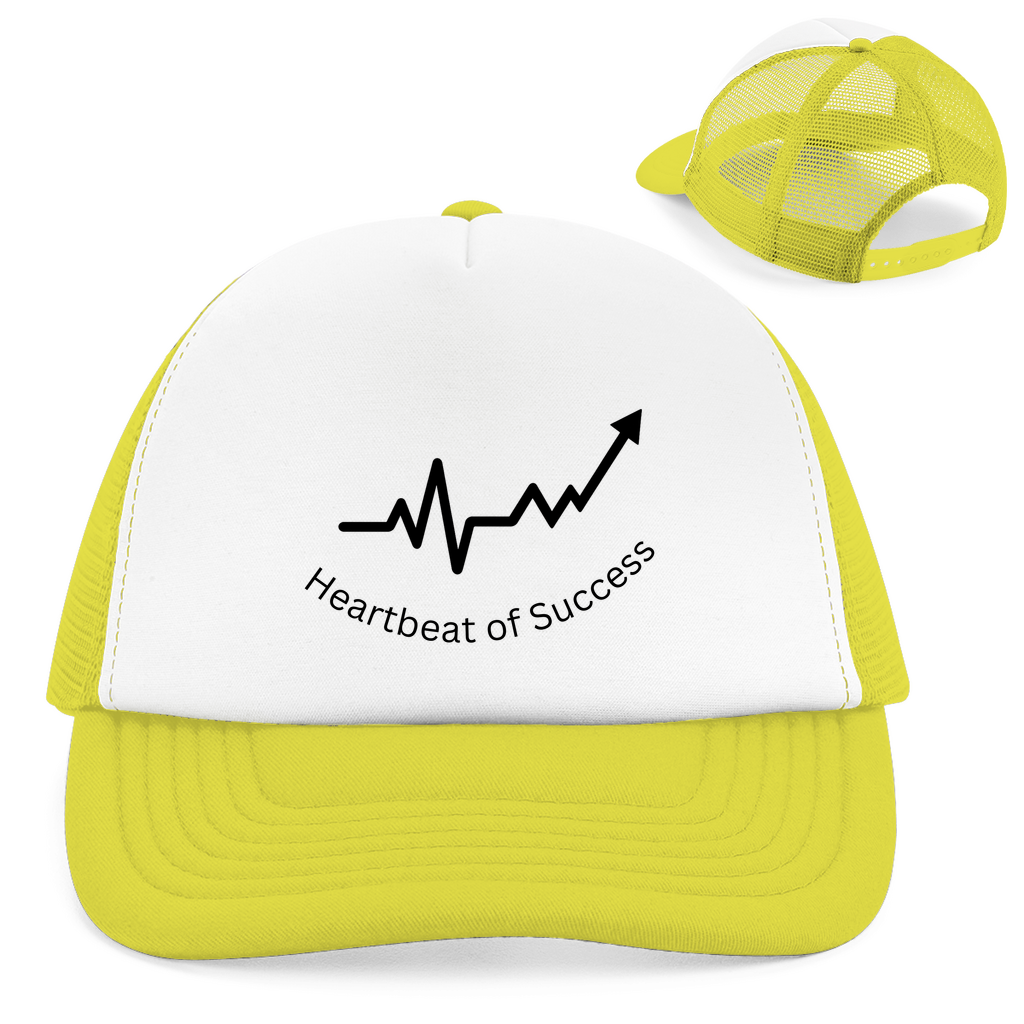 Retro Trucker Cap Heartbeat of Success