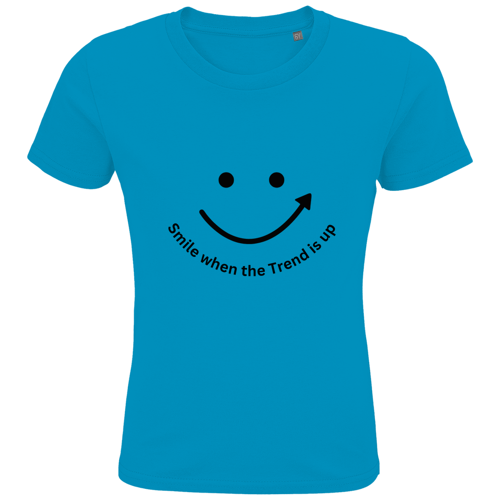 Kids Premium Bio T-Shirt Smile when the Trend is up