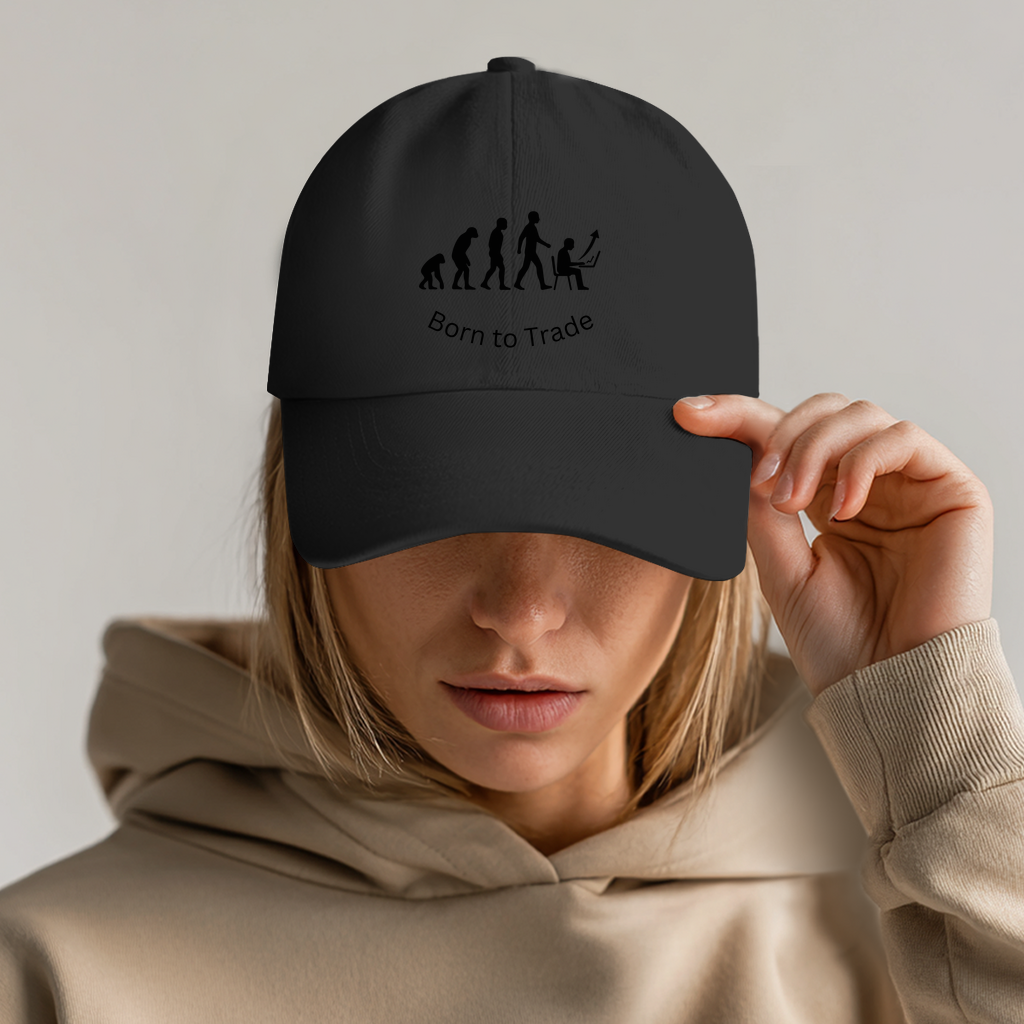 Dad Cap Born to Trade