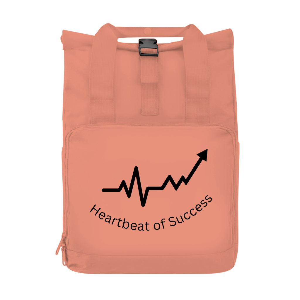Rucksack mit Seitentasche Heartbeat of Success