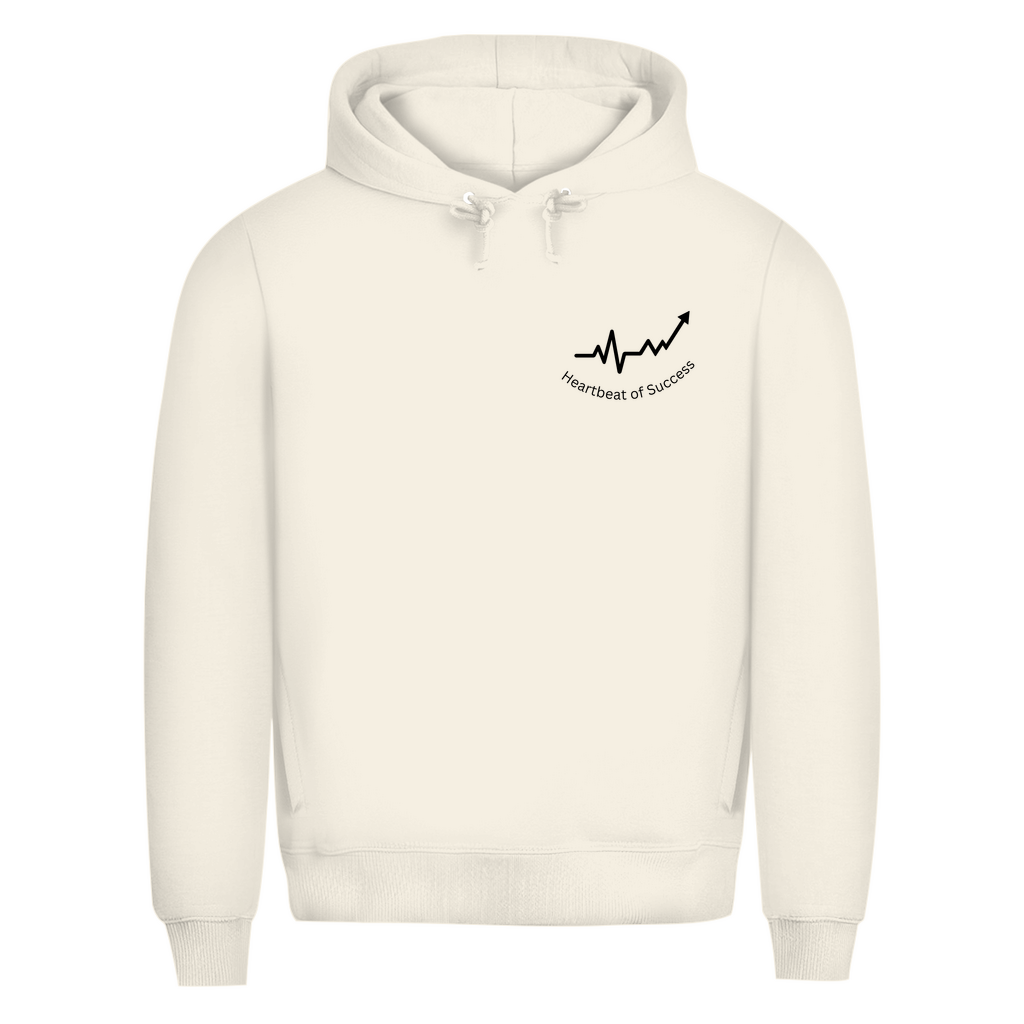 Herren Premium Bio Hoodie Heartbeat of Success