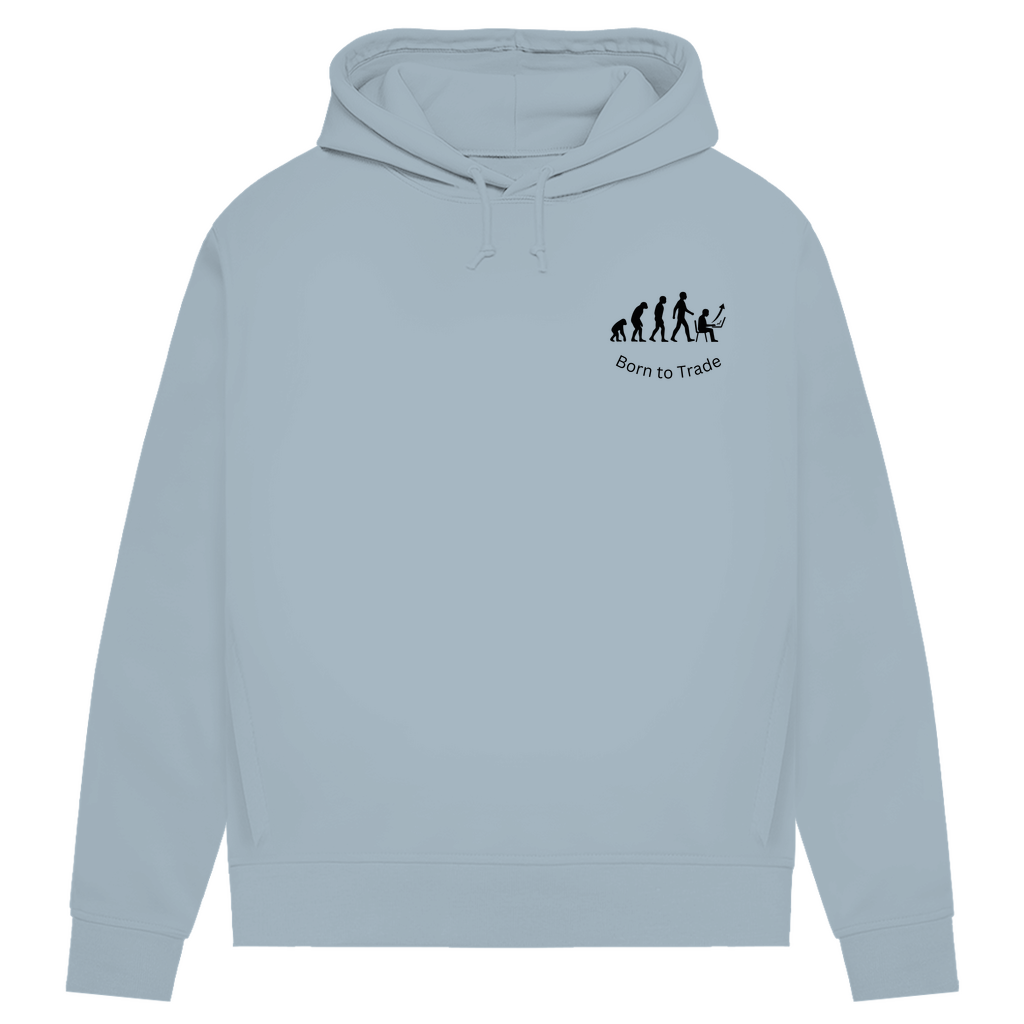 Damen Premium Bio Hoodie Born to Trade