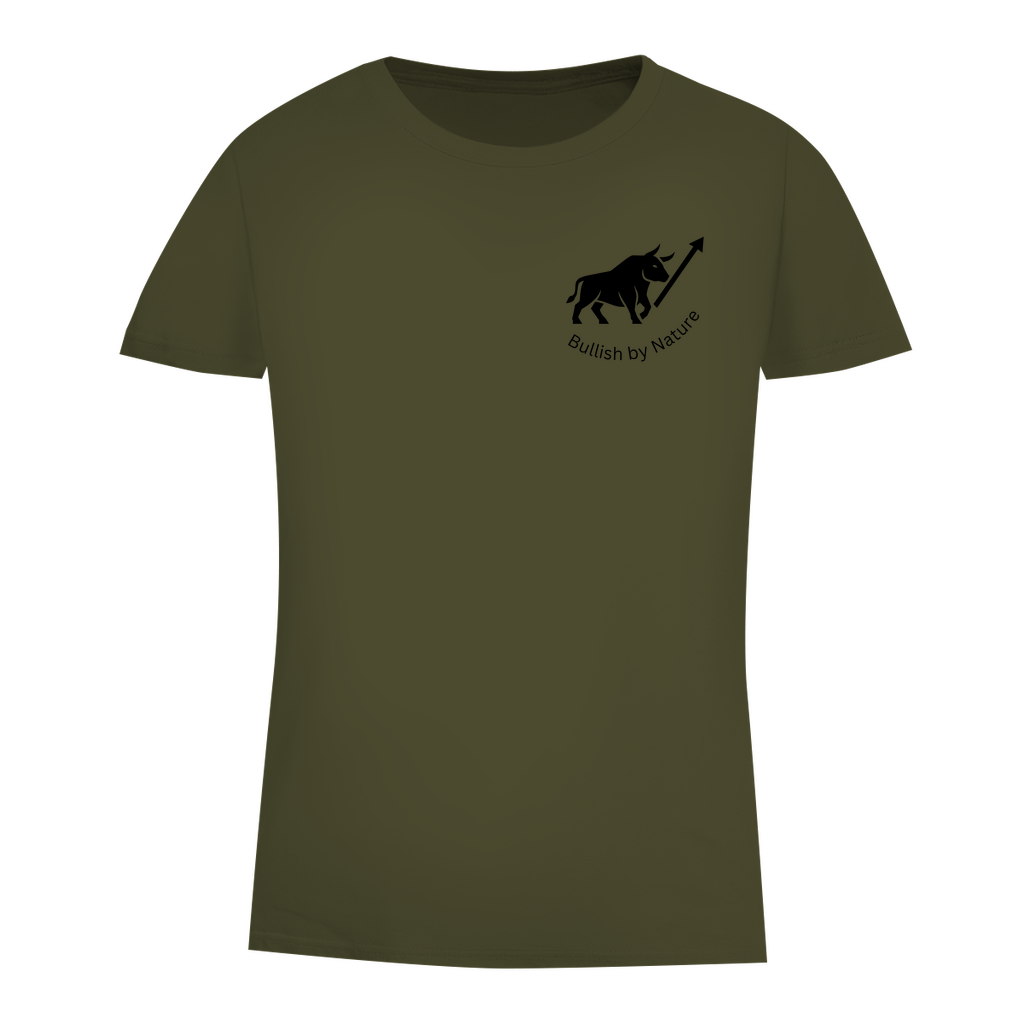 Damen Premium Bio T-Shirt Bullish by Nature