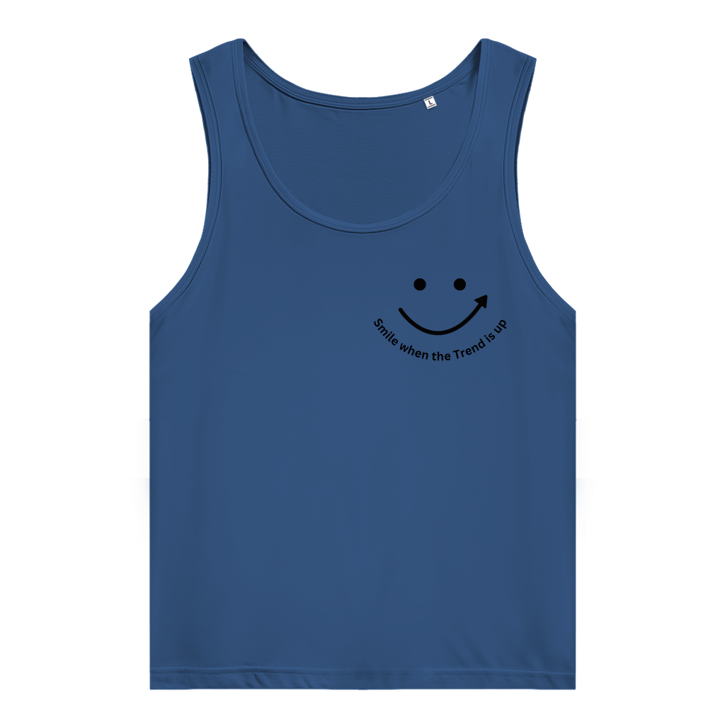 Damen Premium Organic Tank Top Smile when the Trend is up