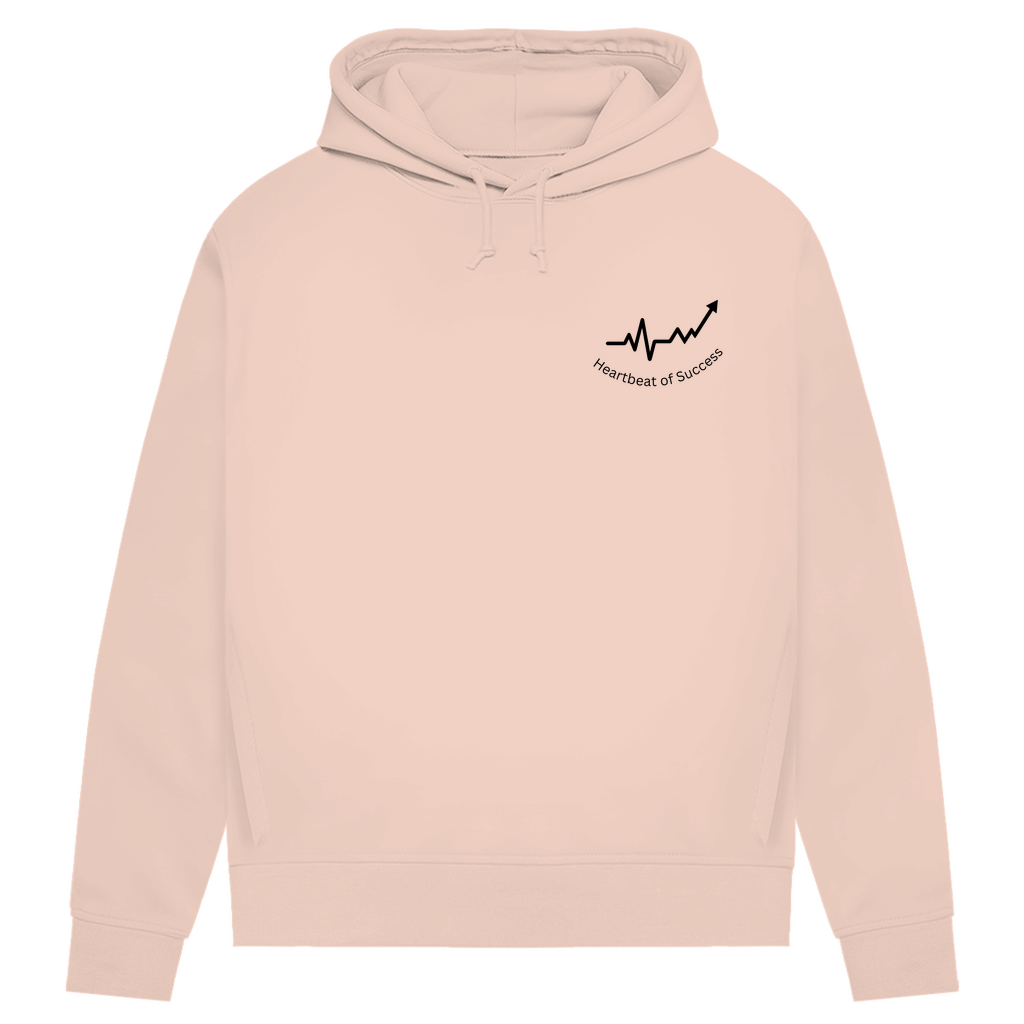 Damen Premium Bio Hoodie Heartbeat of Success