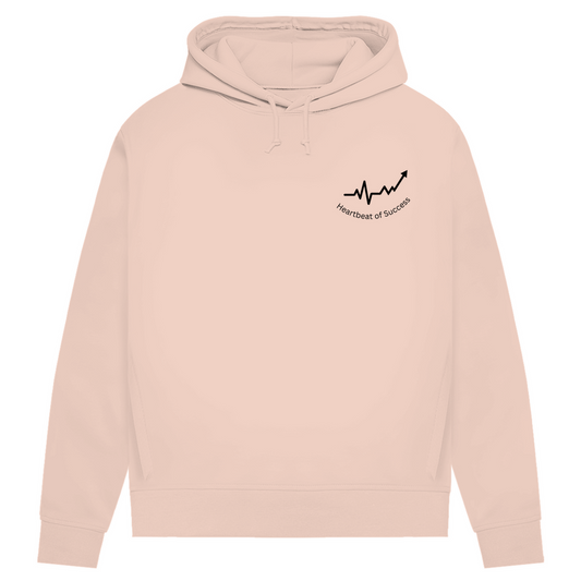 Damen Premium Bio Hoodie Heartbeat of Success