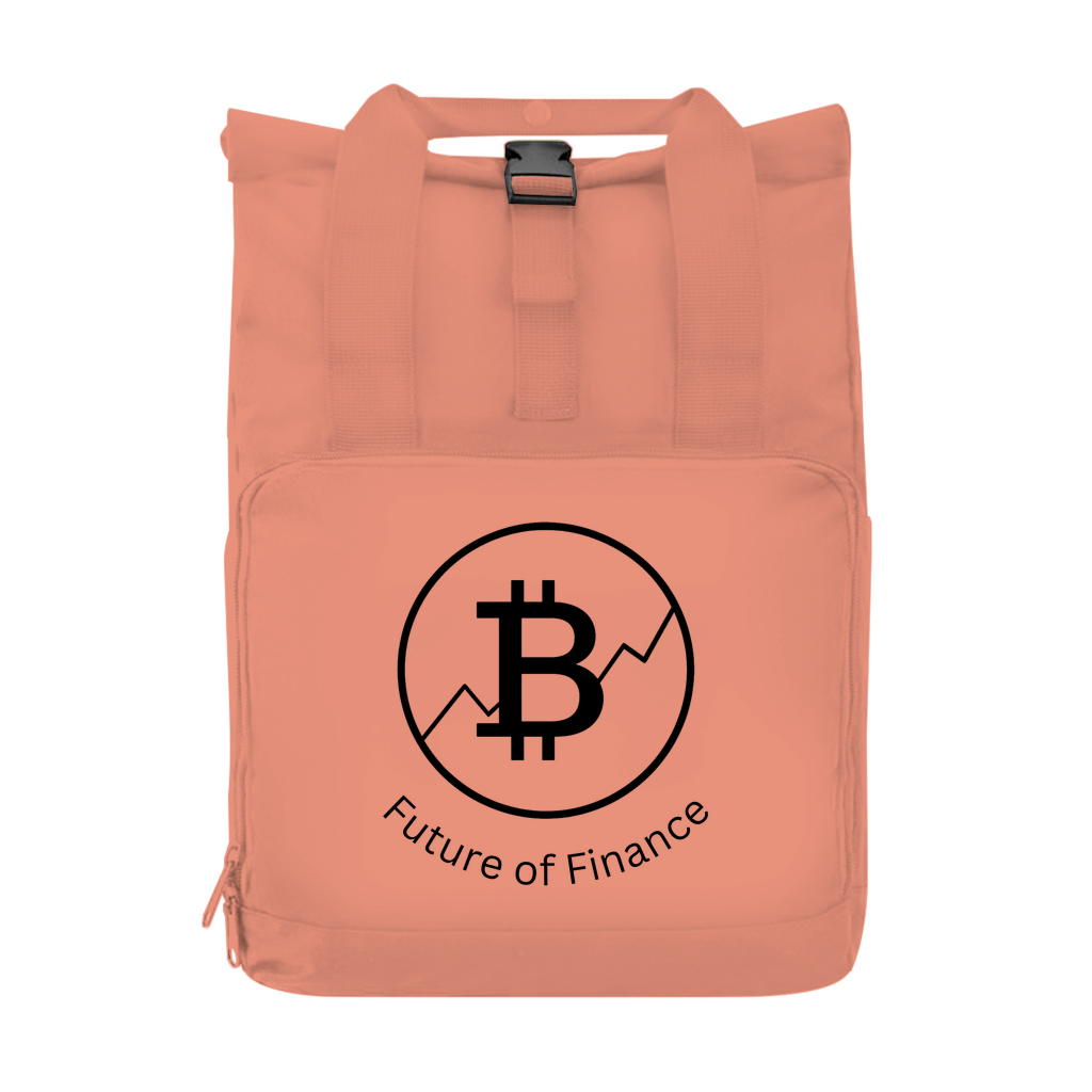 Rucksack mit Seitentasche Future of Finance