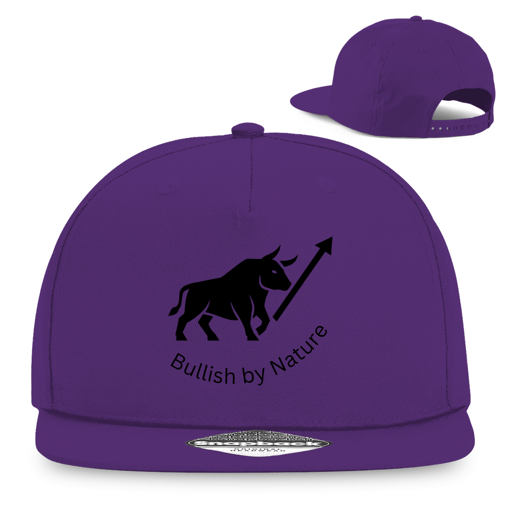 Snapback Rapper Cap Bullish by Nature