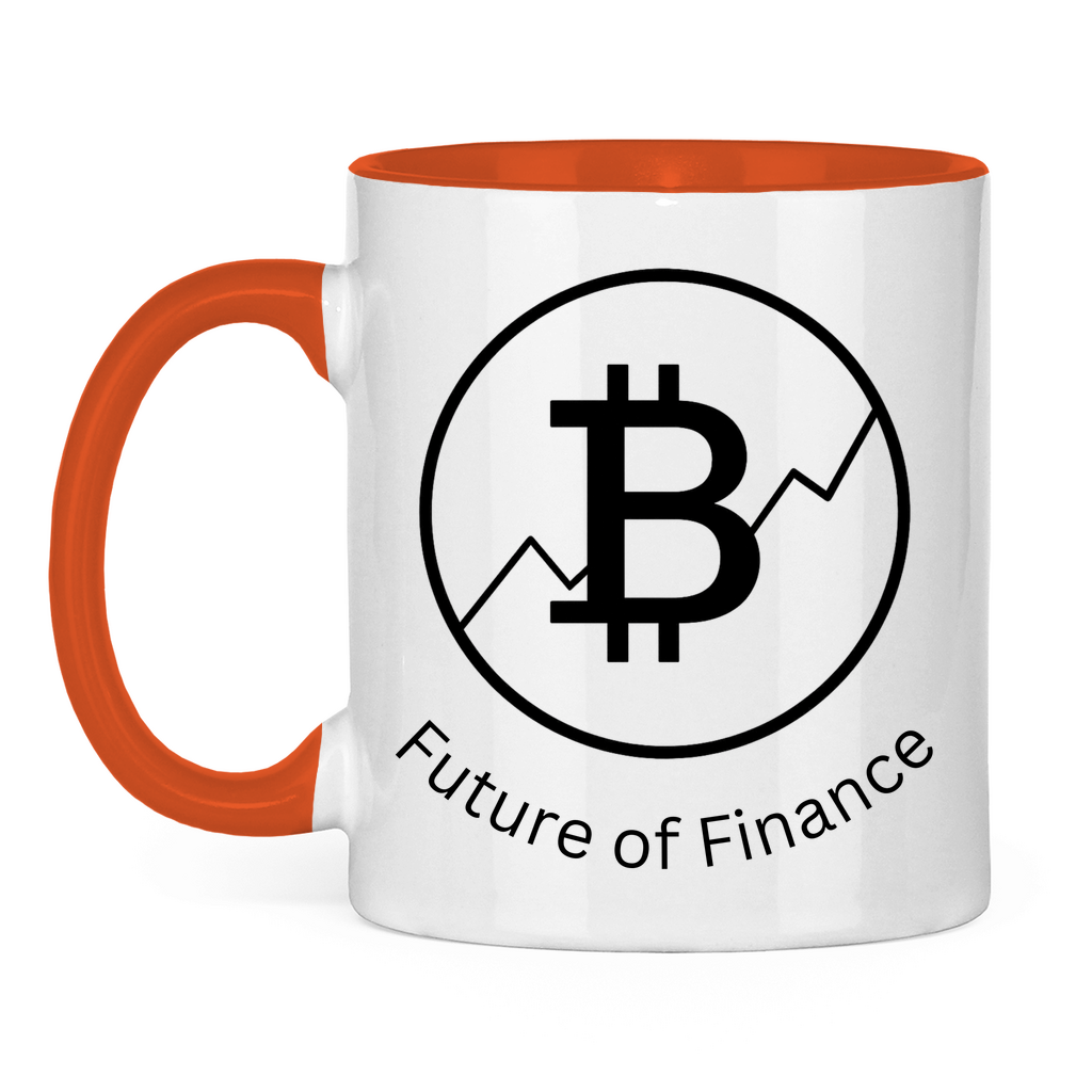Tasse zweifarbig Future of Finance