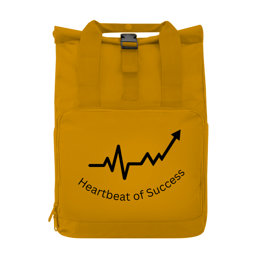 Rucksack mit Seitentasche Heartbeat of Success