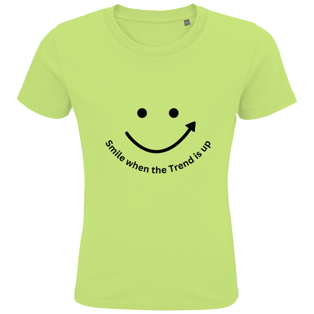 Kids Premium Bio T-Shirt Smile when the Trend is up
