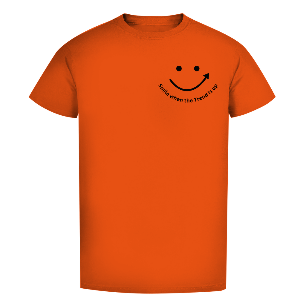 Herren Premium Bio T-Shirt Smile when the Trend is up