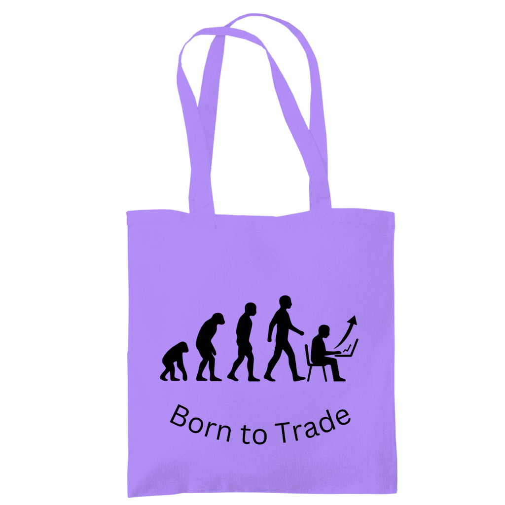 Tragetasche Born to Trade