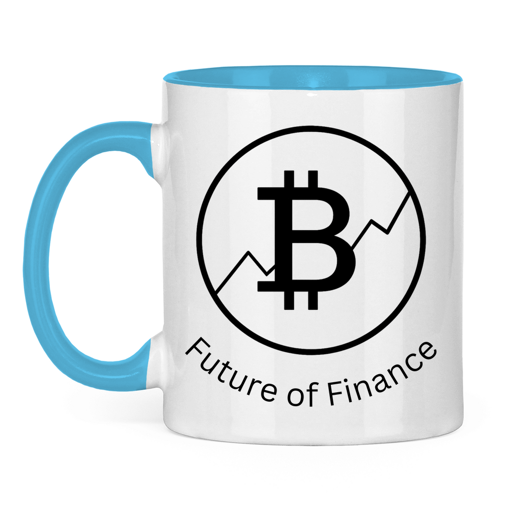 Tasse zweifarbig Future of Finance
