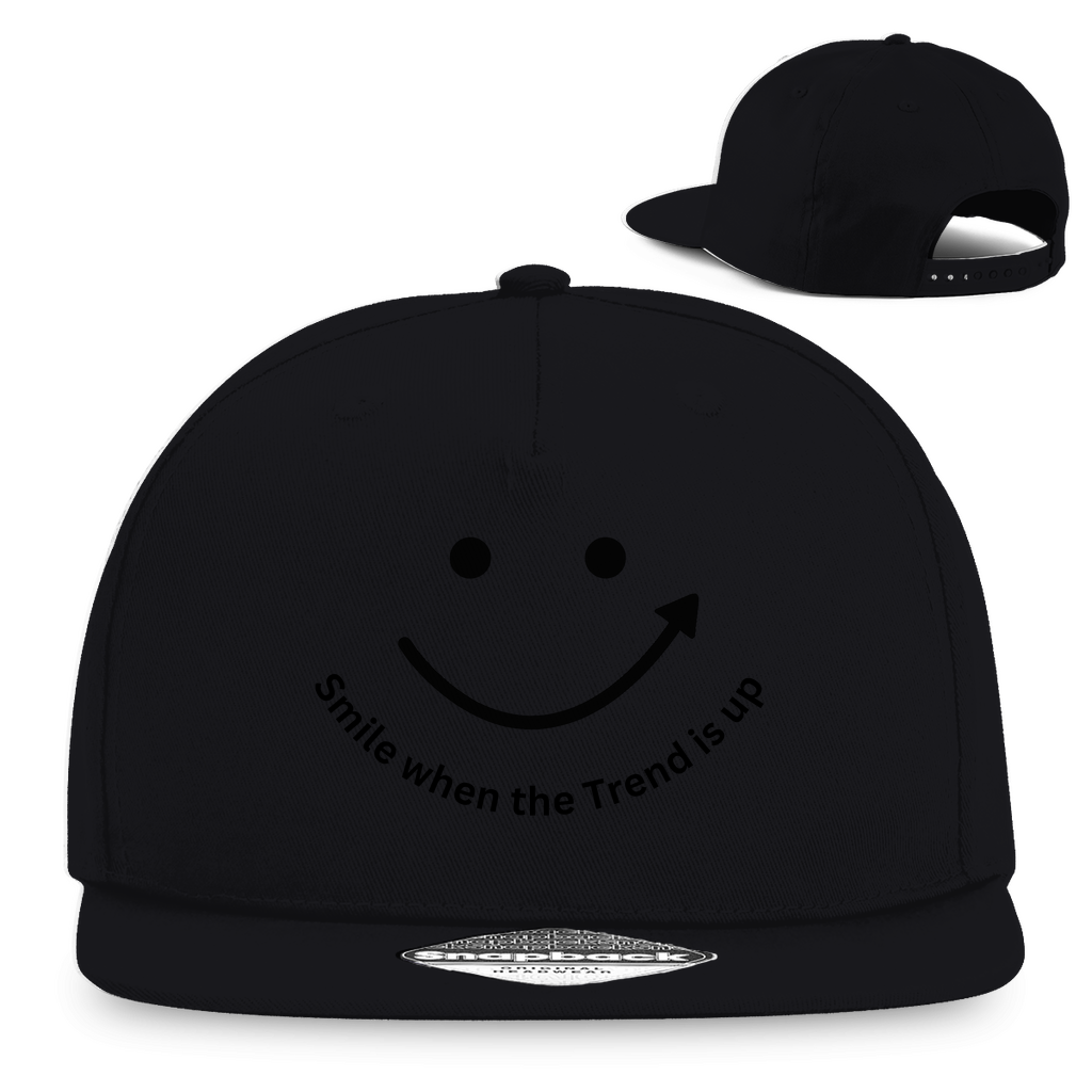 Snapback Rapper Cap Smile when the Trend is up