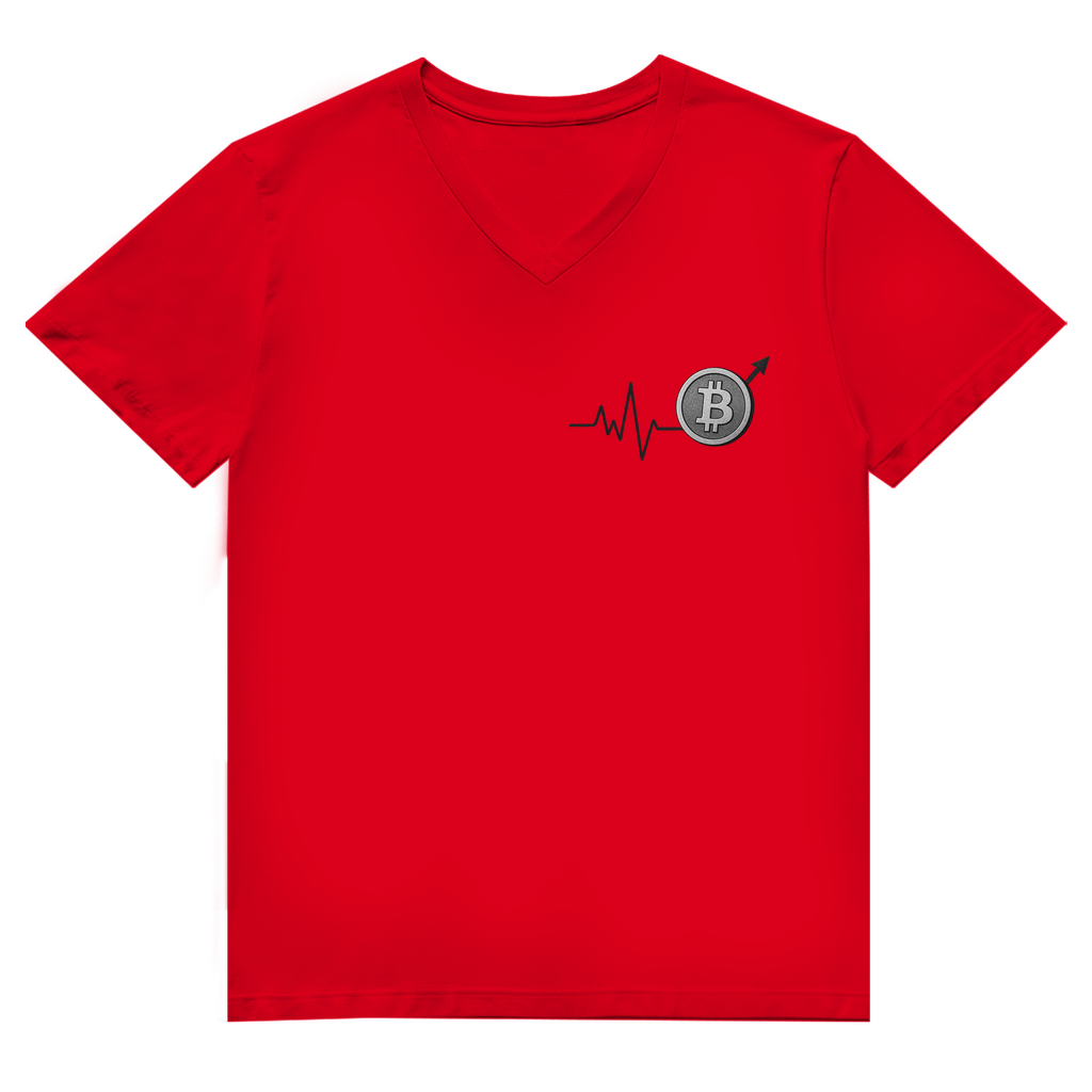 Herren Premium Bio V-Neck T-Shirt EKG