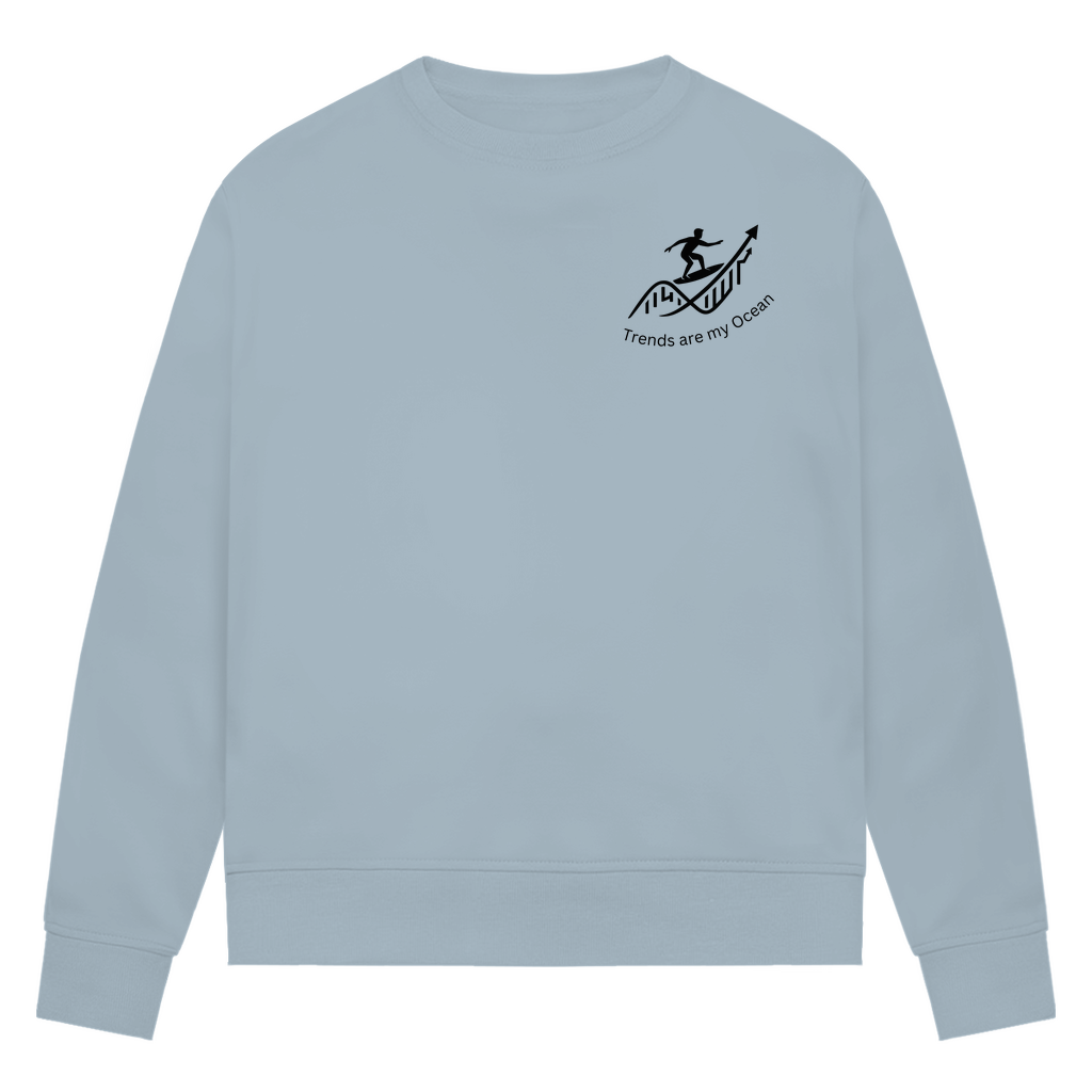 Damen Premium Bio Sweatshirt Trends are my Ocean