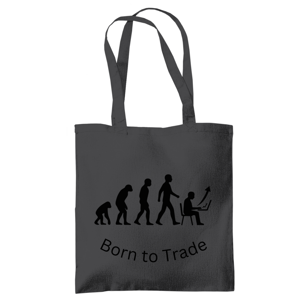 Tragetasche Born to Trade