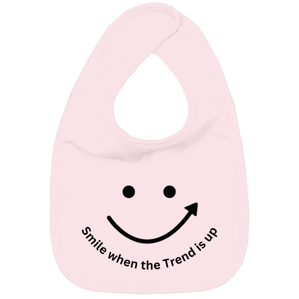 Kinder Bio Lätzchen Smile when the Trend is up