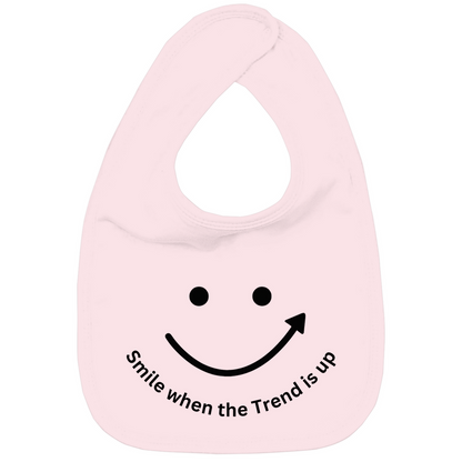 Kinder Bio Lätzchen Smile when the Trend is up