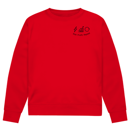 Herren Premium Bio Sweatshirt Risk Profit Repeat