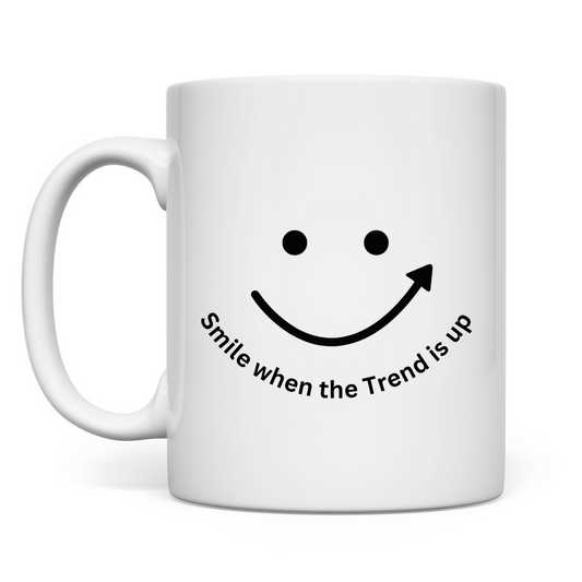Tasse Smile when the Trend is up