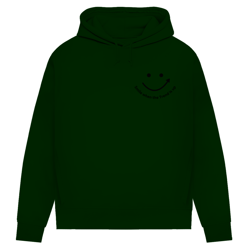 Damen Premium Bio Hoodie Smile when the Trend is up