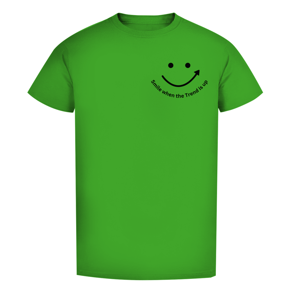 Herren Premium Bio T-Shirt Smile when the Trend is up