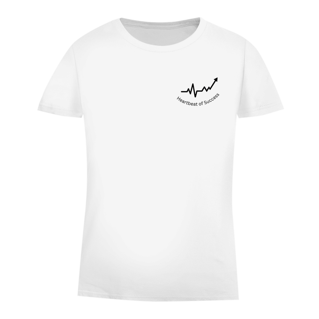 Damen Premium Bio T-Shirt Heartbeat of Success