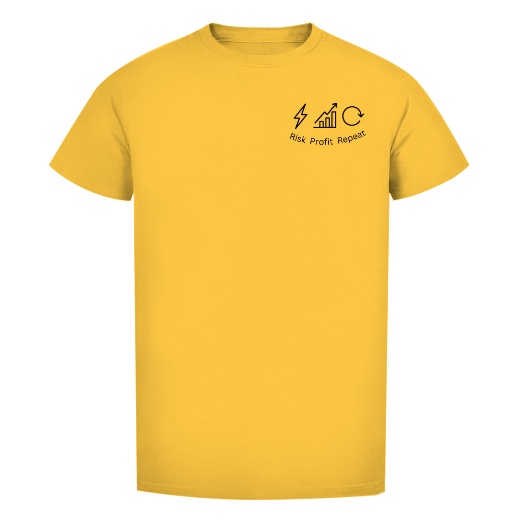 Herren Premium Bio T-Shirt Risk Profit Repeat