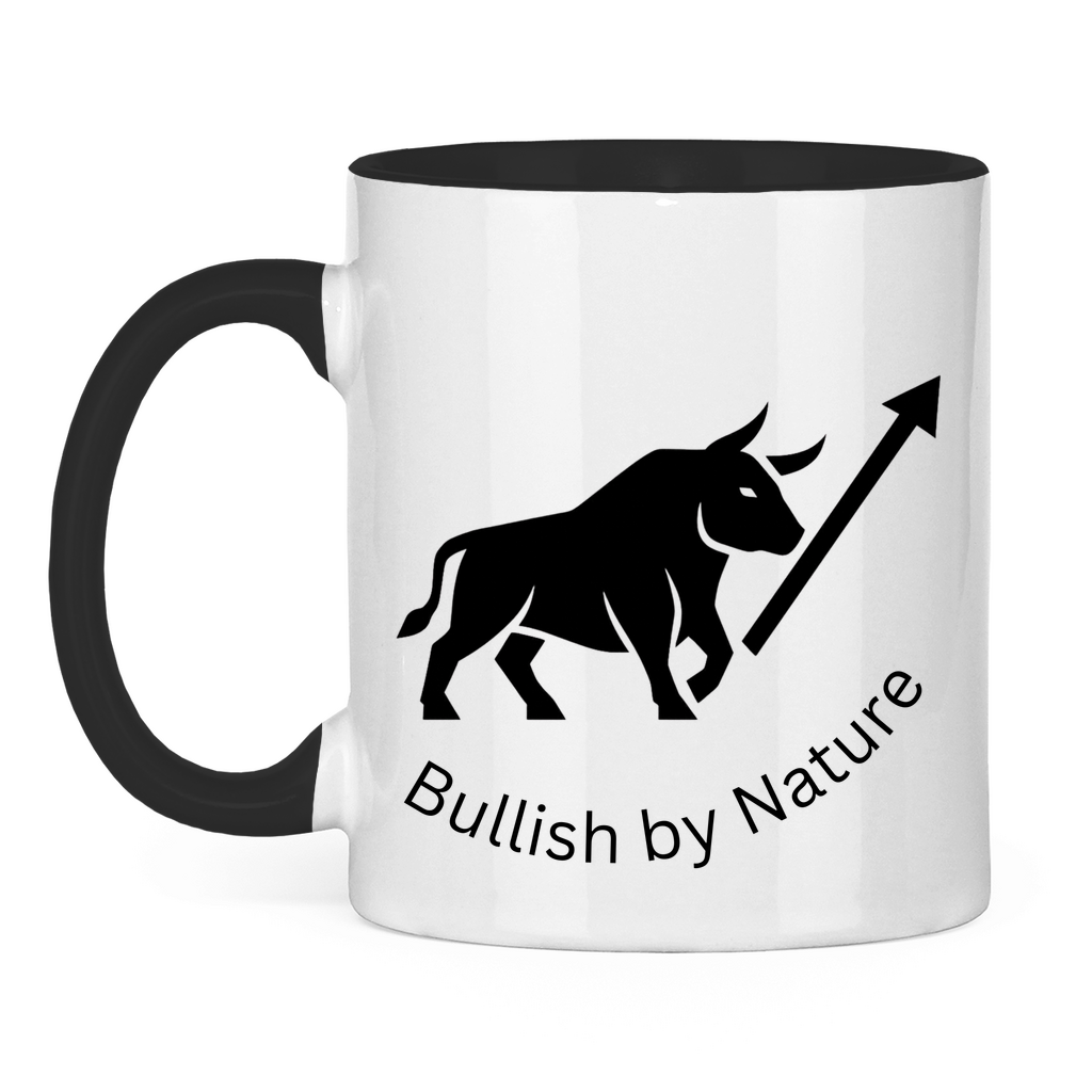 Tasse zweifarbig Bullish by Nature