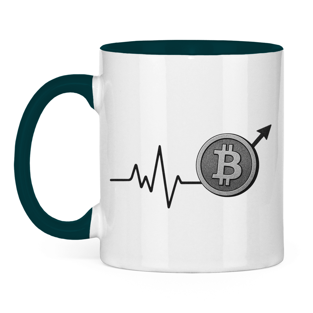 Tasse zweifarbig EKG