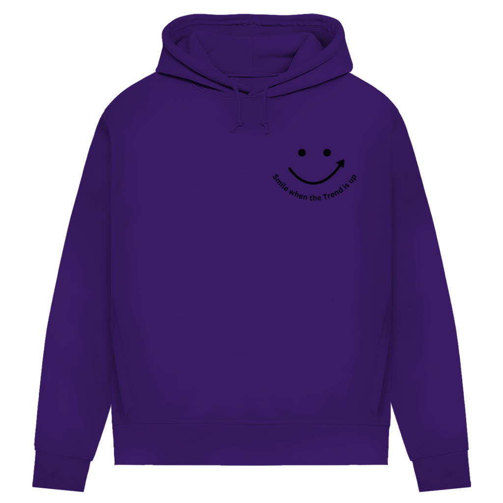 Damen Premium Bio Hoodie Smile when the Trend is up